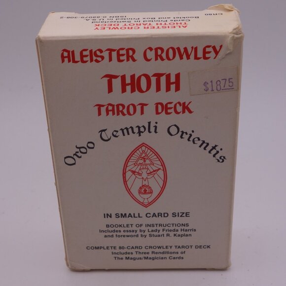 Aleister Crowley Thoth Tarot Deck In Small Card Size Complete 80-Card Tarot Deck - Picture 1 of 16